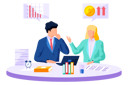 پیش‌نمایش فایل colleagues-discussing-business-development-idea-5655858 از پک سبک زندگی کسب‌وکار