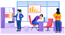 پیش‌نمایش فایل depressed-people-in-office-scene-deal-with-crisis-5655881 از پک سبک زندگی کسب‌وکار