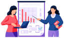 پیش‌نمایش فایل woman-gives-employee-presentation-of-loss-chart-5655875 از پک سبک زندگی کسب‌وکار