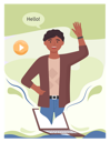 پیش‌نمایش فایل online-learn-english-class-5656268 از پک پرتره تنوع