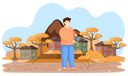 پیش‌نمایش فایل man-watering-crop-during-drought-5655848 از پک گرمایش جهانی