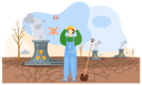 پیش‌نمایش فایل radioactive-materials-polluting-earth-surface-5655844 از پک گرمایش جهانی