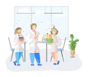 پیش‌نمایش فایل doctor-celebrating-party-at-hospital-5670650 از پک پارتی همکاران
