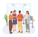 پیش‌نمایش فایل man-getting-raised-at-office-5670652 از پک پارتی همکاران