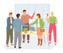پیش‌نمایش فایل woman-receiving-appraisal-at-work-5670641 از پک پارتی همکاران