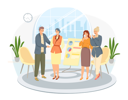 پیش‌نمایش فایل woman-receiving-raise-at-office-5670644 از پک پارتی همکاران