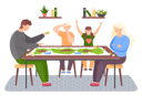 پیش‌نمایش فایل happy-family-playing-board-game-5669536 از پک خانواده در حال بازی