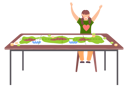 پیش‌نمایش فایل girl-won-board-game-5669525 از پک فعالیت داخلی