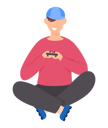 پیش‌نمایش فایل guy-plays-video-games-5669529 از پک فعالیت داخلی