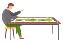 پیش‌نمایش فایل man-playing-card-game-5669534 از پک فعالیت داخلی