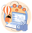 پیش‌نمایش فایل crypto-digital-technology-analytics-5668792 از پک صرافی ارز دیجیتال