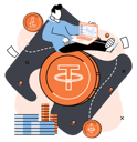 پیش‌نمایش فایل male-investor-making-investment-in-crypto-currency-5668780 از پک صرافی ارز دیجیتال
