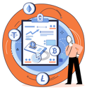 پیش‌نمایش فایل man-doing-crypto-analysis-5668777 از پک صرافی ارز دیجیتال