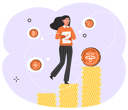 پیش‌نمایش فایل woman-with-crypto-investment-growth-5668785 از پک صرافی ارز دیجیتال