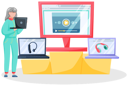 پیش‌نمایش فایل senior-woman-using-laptop-5668674 از پک سالمندان با تکنولوژی