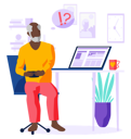 پیش‌نمایش فایل man-holds-phone-and-surfs-internet-5668715 از پک سالمندان با تکنولوژی