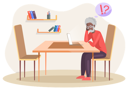 پیش‌نمایش فایل old-man-sitting-with-computer-is-confused-5668701 از پک سالمندان با تکنولوژی