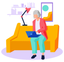 پیش‌نمایش فایل old-woman-looking-for-information-surfing-internet-5668703 از پک سالمندان با تکنولوژی