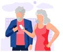 پیش‌نمایش فایل aged-couple-using-mobile-5668621 از پک گجت‌ها برای سالمندان