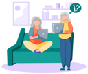 پیش‌نمایش فایل aged-woman-working-on-laptop-5668605 از پک گجت‌ها برای سالمندان