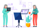 پیش‌نمایش فایل aged-women-working-on-computer-5668609 از پک گجت‌ها برای سالمندان