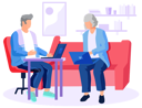 پیش‌نمایش فایل aged-couple-working-on-laptop-5668643 از پک زوج سالمند با گجت‌ها