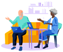 پیش‌نمایش فایل aged-man-and-woman-working-on-laptop-5668634 از پک زوج سالمند با گجت‌ها