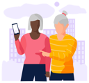 پیش‌نمایش فایل aged-women-chatting-on-video-call-5668575 از پک گجت‌ها برای سالمندان