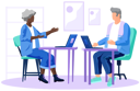 پیش‌نمایش فایل elderly-man-and-woman-working-on-laptop-5668583 از پک گجت‌ها برای سالمندان