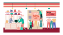 پیش‌نمایش فایل women-in-clothing-store-on-black-friday-5670557 از پک حراج جمعه سیاه