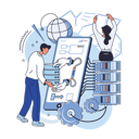 پیش‌نمایش فایل application-hosting-5669267 از پک طراحی و توسعه اپلیکیشن