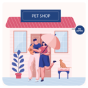 پیش‌نمایش فایل couple-purchased-cat-from-pet-shop-5669331 از پک فروشگاه حیوانات خانگی