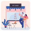 پیش‌نمایش فایل couple-with-cat-walking-out-from-pet-store-5669330 از پک فروشگاه حیوانات خانگی
