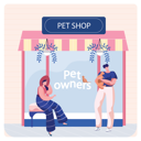 پیش‌نمایش فایل man-purchased-cat-from-pet-shop-5669335 از پک فروشگاه حیوانات خانگی