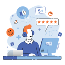 پیش‌نمایش فایل customer-service-5669281 از پک خدمات مشتری