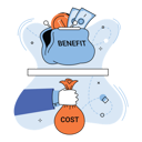 پیش‌نمایش فایل benefit-and-cost-5669048 از پک درآمد سود سهام