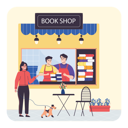 پیش‌نمایش فایل book-shopping-store-5669296 از پک کتابفروشی