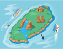 پیش‌نمایش فایل tropical-island-5670703 از پک جزیره