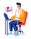 پیش‌نمایش فایل radio-presenter-is-watching-podcast-5682655 از پک پادکست