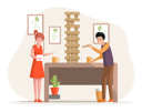 پیش‌نمایش فایل couple-playing-jenga-together-5682709 از پک بازی کردن