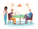 پیش‌نمایش فایل friends-playing-card-game-5682713 از پک بازی کردن