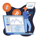 پیش‌نمایش فایل man-analysis-cryptocurrency-market-5683368 از پک تجزیه و تحلیل ارز دیجیتال