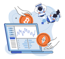پیش‌نمایش فایل people-analyzing-digital-investment-5683371 از پک تجزیه و تحلیل ارز دیجیتال