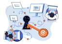 پیش‌نمایش فایل programmers-working-on-security-system-5683369 از پک تجزیه و تحلیل ارز دیجیتال