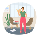 پیش‌نمایش فایل female-book-reader-5684855 از پک کتاب خوانی