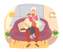 پیش‌نمایش فایل grandfather-telling-bedtime-story-to-child-5684879 از پک خواندن کتاب