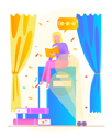 پیش‌نمایش فایل female-student-reading-book-5684369 از پک خواندن کتاب