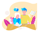 پیش‌نمایش فایل students-reading-book-5684373 از پک خواندن کتاب