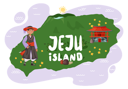 پیش‌نمایش فایل man-dressed-in-national-clothes-on-jeju-island-5757572 از پک جزیره
