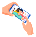 پیش‌نمایش فایل hands-holding-smartphone-5757864 از پک سلفی